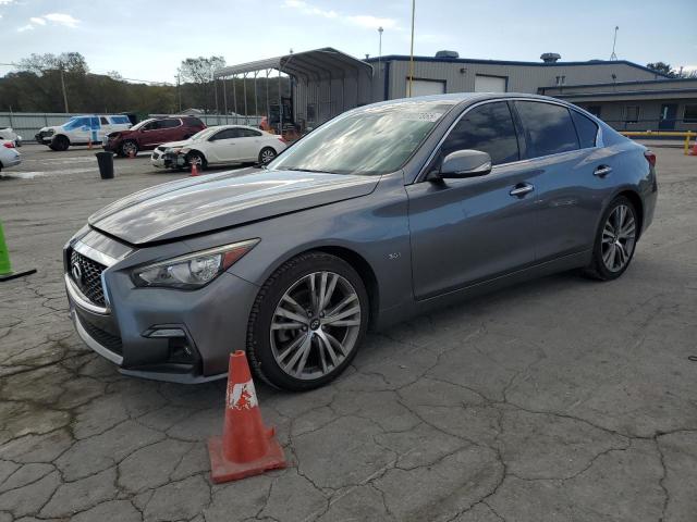 JN1EV7AP0JM361303 - 2018 INFINITI Q50 LUXE Сұр фото 2