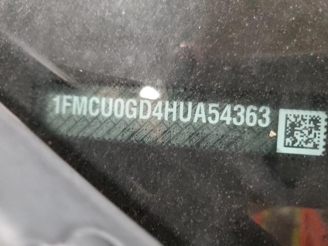 1FMCU0GD4HUA54363 - 2017 FORD ESCAPE SE 灰色 照片 13