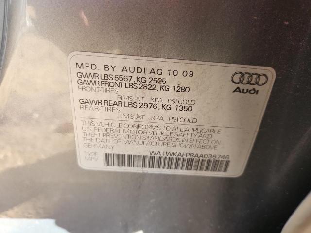 WA1WKAFP8AA039746 - 2010 AUDI Q5 PRESTIGE SILVER photo 13