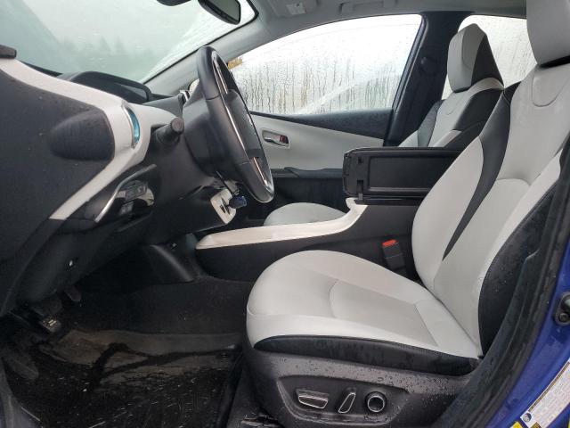 JTDKARFU9J3058919 - 2018 TOYOTA PRIUS ლურჯი ფოტო 7
