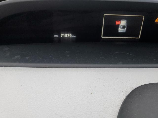 JTDKARFU9J3058919 - 2018 TOYOTA PRIUS ლურჯი ფოტო 9