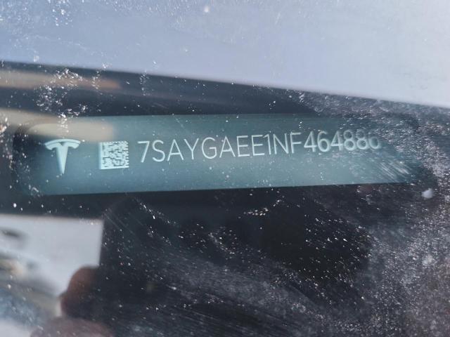 7SAYGAEE1NF464886 - 2022 TESLA MODEL Y BLUE photo 13