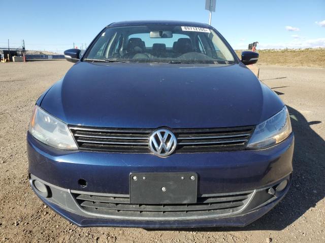 3VWLL7AJ5BM025946 - 2011 VOLKSWAGEN JETTA TDI BLUE photo 5