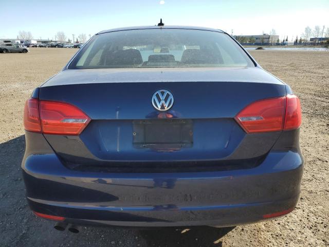 3VWLL7AJ5BM025946 - 2011 VOLKSWAGEN JETTA TDI BLUE photo 6