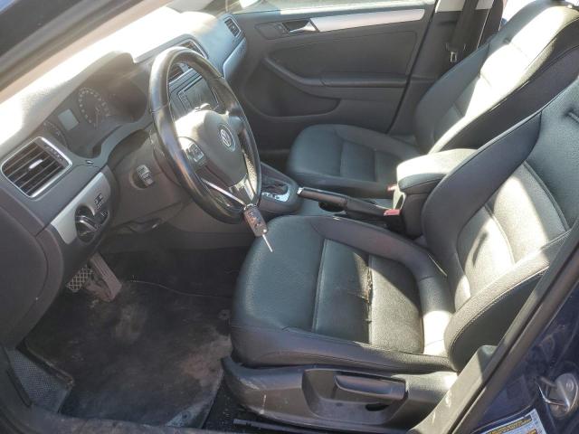 3VWLL7AJ5BM025946 - 2011 VOLKSWAGEN JETTA TDI BLUE photo 7