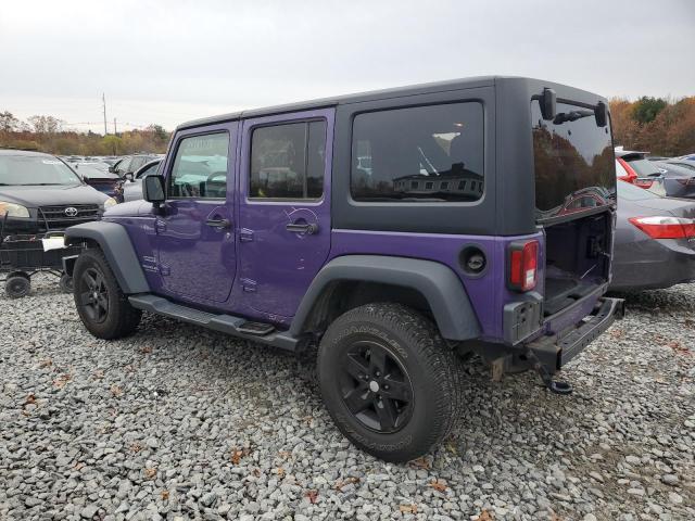 1C4BJWDG1HL709904 - 2017 JEEP WRANGLER U SPORT PURPLE photo 2