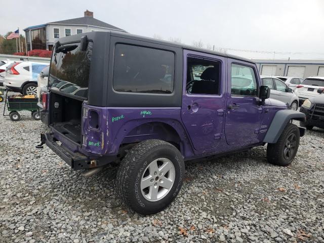 1C4BJWDG1HL709904 - 2017 JEEP WRANGLER U SPORT PURPLE photo 3
