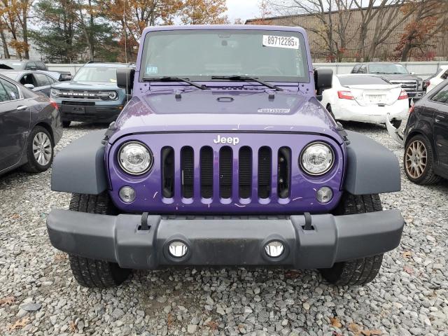 1C4BJWDG1HL709904 - 2017 JEEP WRANGLER U SPORT PURPLE photo 5