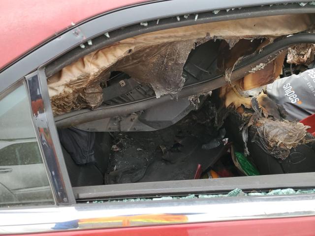 3LNHM26T18R629410 - 2008 LINCOLN MKZ RED photo 10