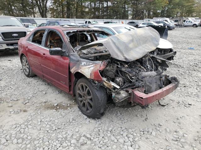 3LNHM26T18R629410 - 2008 LINCOLN MKZ RED photo 4