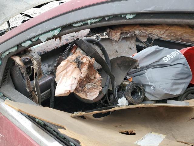 3LNHM26T18R629410 - 2008 LINCOLN MKZ RED photo 8