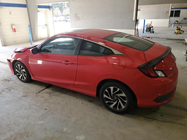 2HGFC4B07HH309365 - 2017 HONDA CIVIC LX წითელი ფოტო 2