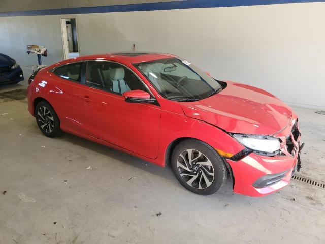 2HGFC4B07HH309365 - 2017 HONDA CIVIC LX წითელი ფოტო 4