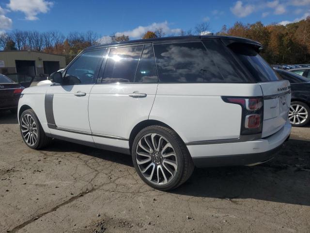 SALGV2RE4KA551533 - 2019 LAND ROVER RANGE ROVE AUTOBIOGRAPHY WHITE photo 2
