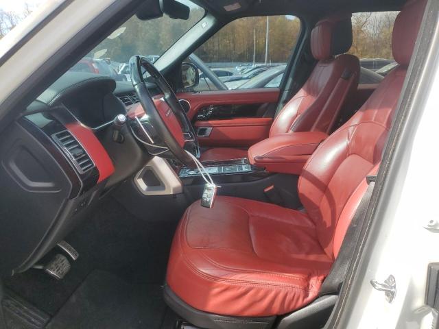 SALGV2RE4KA551533 - 2019 LAND ROVER RANGE ROVE AUTOBIOGRAPHY WHITE photo 7