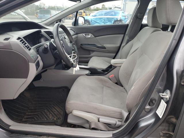 2HGFB2F89CH313661 - 2012 HONDA CIVIC EX GRAY photo 7