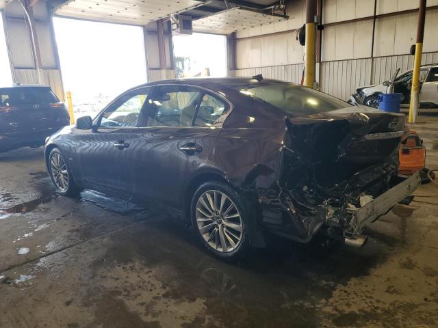 JN1EV7ARXJM431701 - 2018 INFINITI Q50 LUXE BROWN photo 2