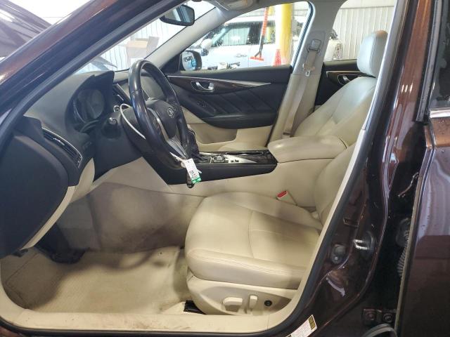 JN1EV7ARXJM431701 - 2018 INFINITI Q50 LUXE BROWN photo 7