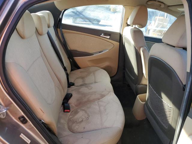 KMHCT4AE2DU317648 - 2013 HYUNDAI ACCENT GLS GRAY photo 10