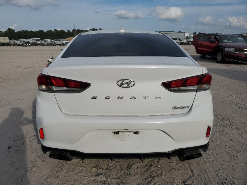 5NPE34AF9JH678080 - 2018 HYUNDAI SONATA SPORT WHITE photo 6
