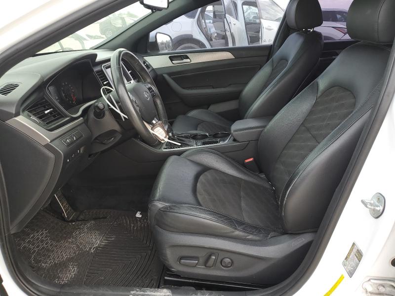 5NPE34AF9JH678080 - 2018 HYUNDAI SONATA SPORT WHITE photo 7