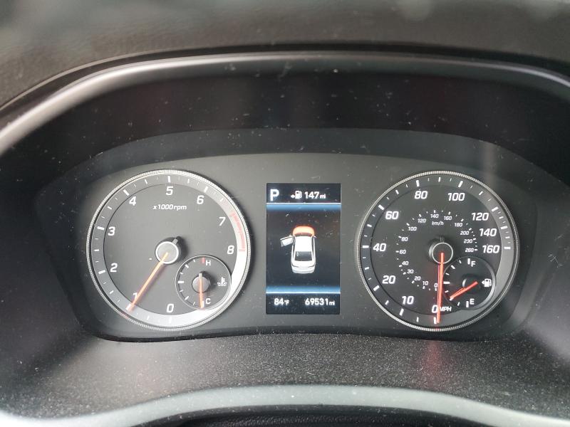 5NPE34AF9JH678080 - 2018 HYUNDAI SONATA SPORT WHITE photo 9