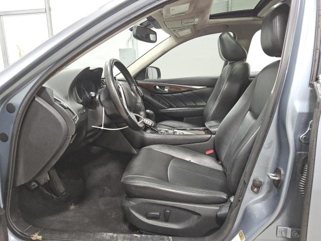 JN1EV7AP1JM350777 - 2018 INFINITI Q50 LUXE Көк фото 7