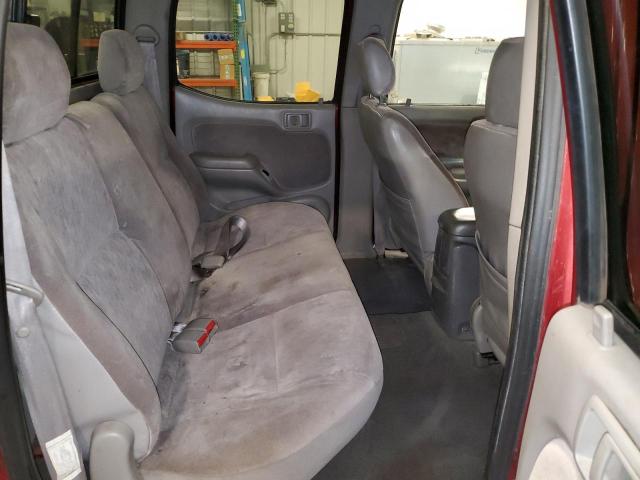 5TEHN72N72Z099053 - 2002 TOYOTA TACOMA DOUBLE CAB 红色 照片 10