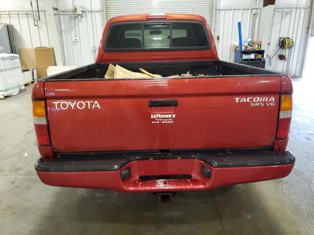 5TEHN72N72Z099053 - 2002 TOYOTA TACOMA DOUBLE CAB 红色 照片 6