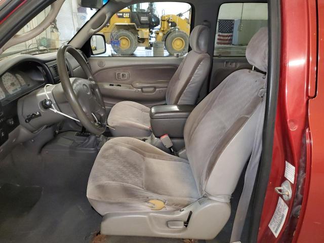5TEHN72N72Z099053 - 2002 TOYOTA TACOMA DOUBLE CAB 红色 照片 7