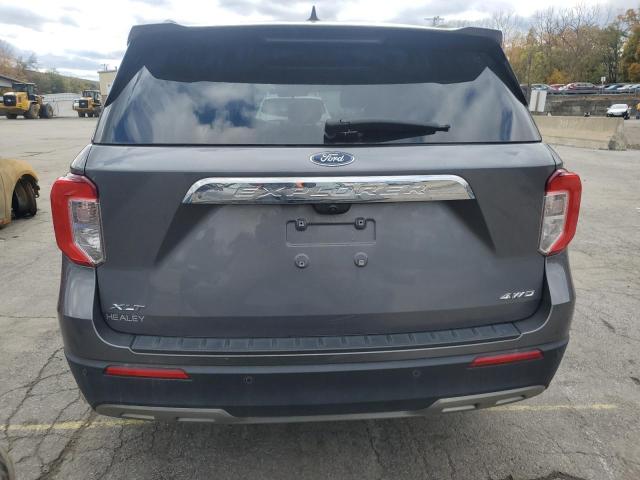1FMSK8DH2MGB66367 - 2021 FORD EXPLORER XLT GRAY photo 6