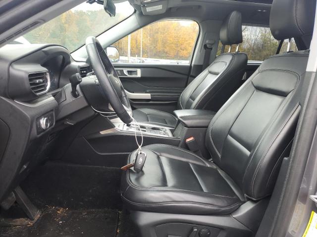 1FMSK8DH2MGB66367 - 2021 FORD EXPLORER XLT GRAY photo 7