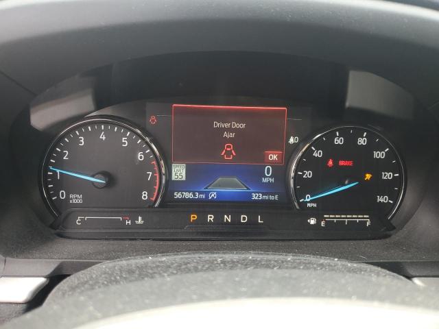 1FMSK8DH2MGB66367 - 2021 FORD EXPLORER XLT GRAY photo 9