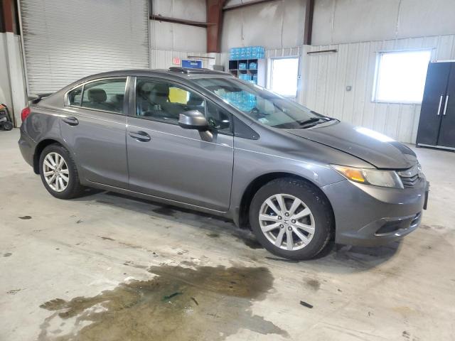2HGFB2F95CH553203 - 2012 HONDA CIVIC EXL Gri fotoğraf 4