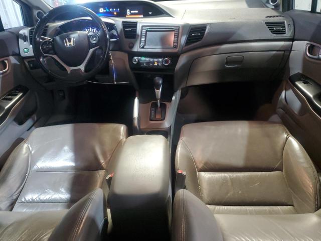 2HGFB2F95CH553203 - 2012 HONDA CIVIC EXL Gri fotoğraf 8