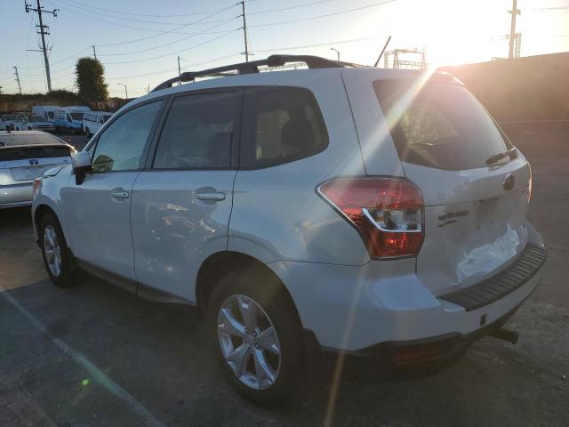 JF2SJAFC1FH583686 - 2015 SUBARU FORESTER 2.5I PREMIUM WHITE photo 2