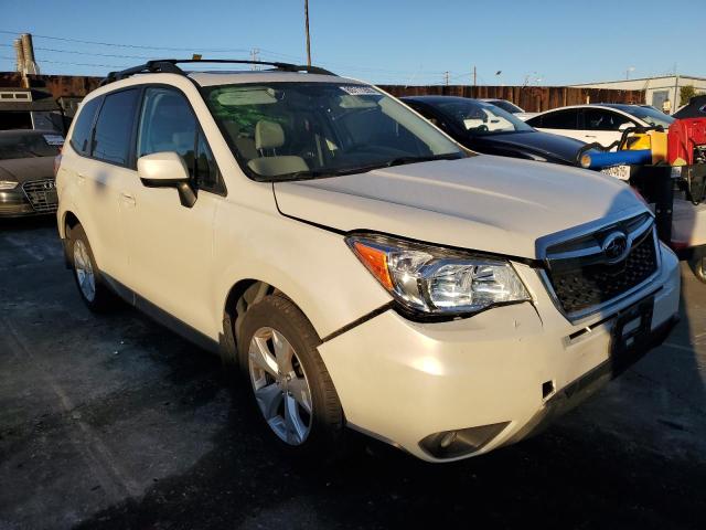 JF2SJAFC1FH583686 - 2015 SUBARU FORESTER 2.5I PREMIUM WHITE photo 4