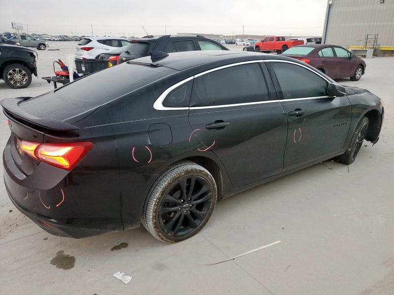 1G1ZD5ST0LF113277 - 2020 CHEVROLET MALIBU LT BLACK photo 3