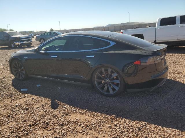 5YJSA1DP2DFP16330 - 2013 TESLA MODEL S BLACK photo 2