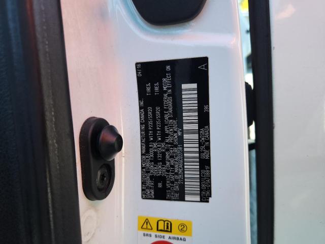 2T2BZMCA6GC027581 - 2016 LEXUS RX 350 BASE WHITE photo 13