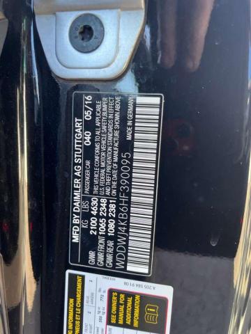 WDDWJ4KB6HF390095 - 2017 MERCEDES-BENZ C 300 4MATIC BLACK photo 10