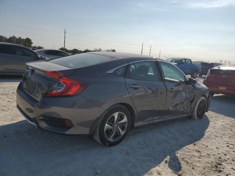 2HGFC2F66KH524116 - 2019 HONDA CIVIC LX GRAY photo 3
