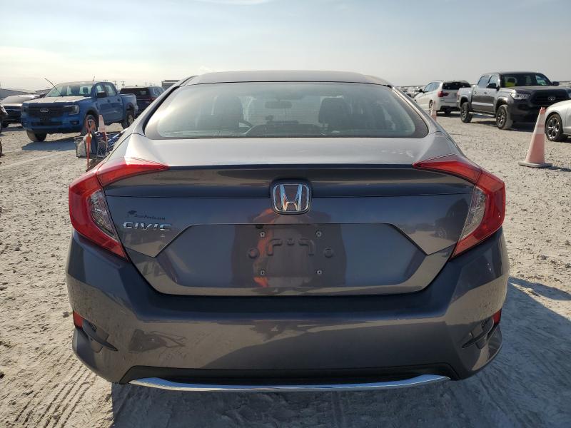 2HGFC2F66KH524116 - 2019 HONDA CIVIC LX GRAY photo 6