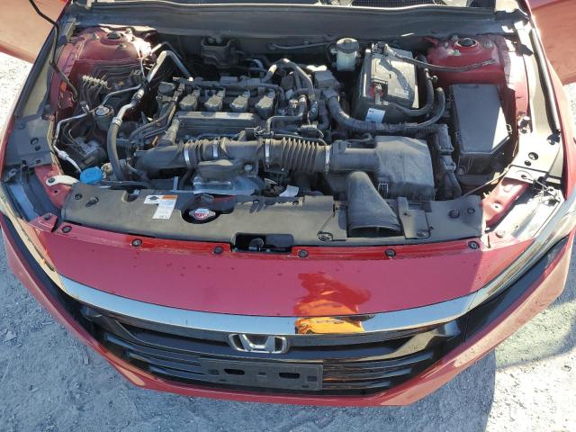 1HGCV1F39JA015356 - 2018 HONDA ACCORD SPORT RED photo 11