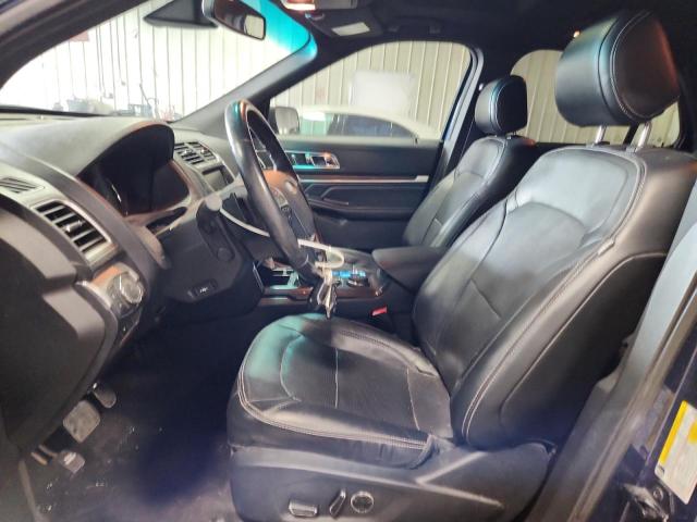 1FM5K8F87GGA02207 - 2016 FORD EXPLORER LIMITED BLUE photo 7