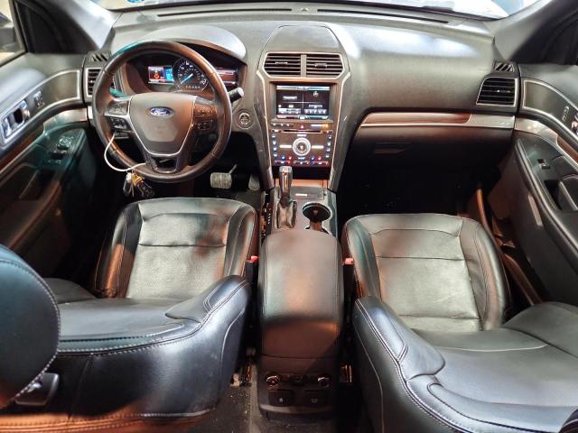 1FM5K8F87GGA02207 - 2016 FORD EXPLORER LIMITED BLUE photo 8