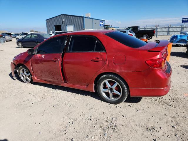 1NXBU40E29Z097798 - 2009 TOYOTA COROLLA BASE Burgund zdjęcie 2