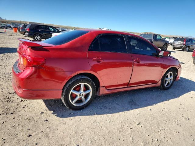 1NXBU40E29Z097798 - 2009 TOYOTA COROLLA BASE Burgund zdjęcie 3