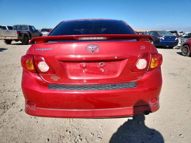 1NXBU40E29Z097798 - 2009 TOYOTA COROLLA BASE Burgund zdjęcie 6