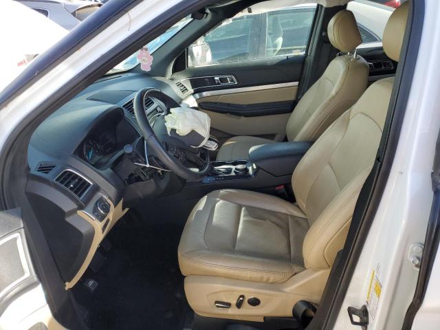 1FM5K8D88HGA99406 - 2017 FORD EXPLORER XLT Weiß Foto 7
